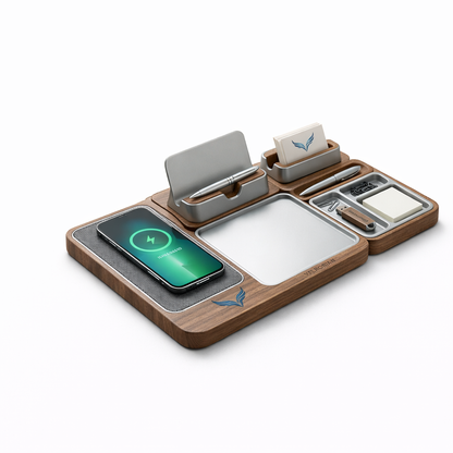 Velnorian™ Premium Wireless Charging Desk Organizer